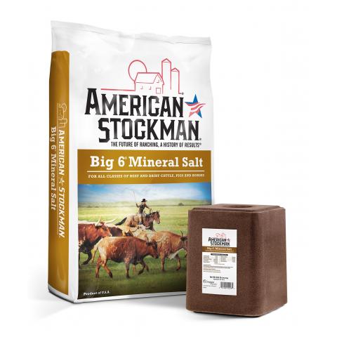American Stockman® Big 6® Mineral Salt Bag